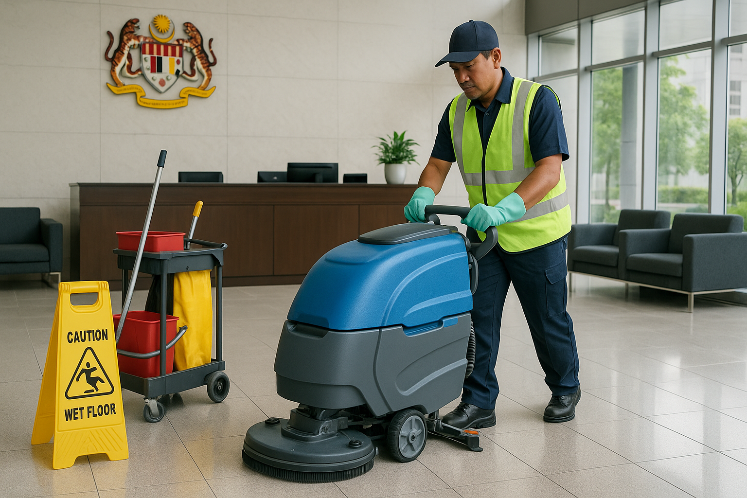 Tahap Kepuasan Klien Tender Cuci Bangunan Kerajaan